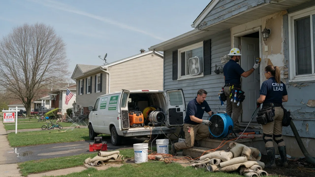 Flood Cleanup in Ocean Springs, MS near me